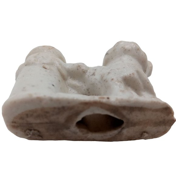 Vintage Dog Figurine At Hydrant Figure Ceramic Collectible - Picture 5 of 9